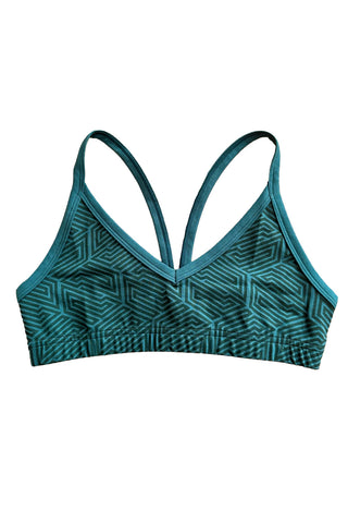 printed yoga bra soft cup