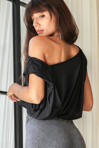 crop top black