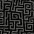 BLACK - MAYAN print
