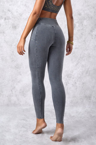 POCKET VENTURE Leggings - [Stonewash]