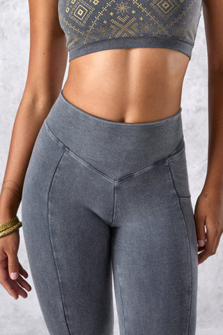 POCKET VENTURE Leggings - [Stonewash]