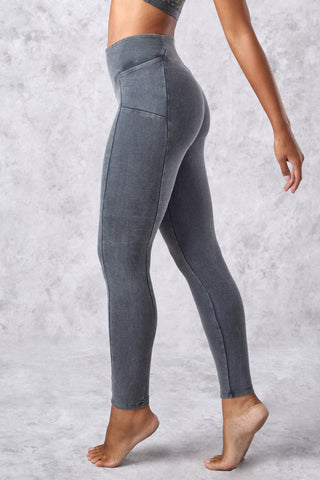 POCKET VENTURE Leggings - [Stonewash]