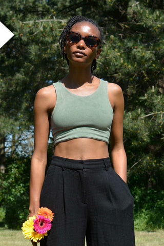 Yoga Corset - [Stonewash]