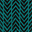 TEAL - [CHEVRON print]