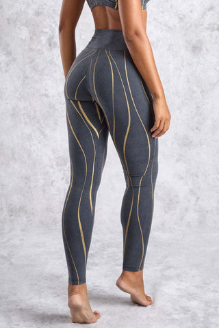 WAVY Leggings - [Stonewash]