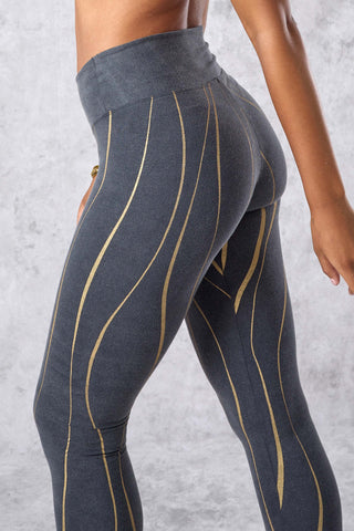 WAVY Leggings - [Stonewash]