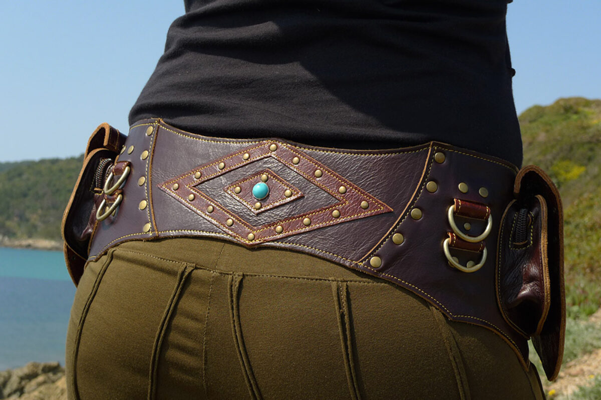 hip leather belts